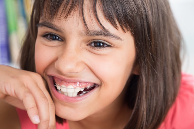 Pinole Orthodontist 34 retainer young girl 1 800